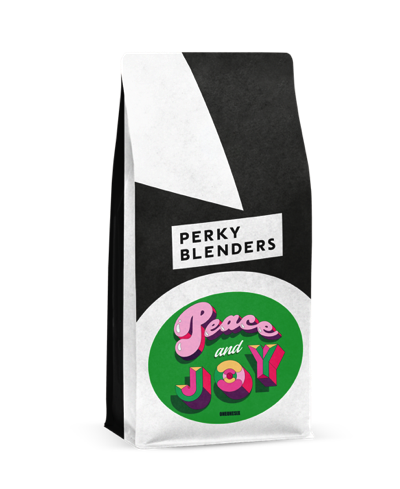 Perky Blenders Christmas coffee
